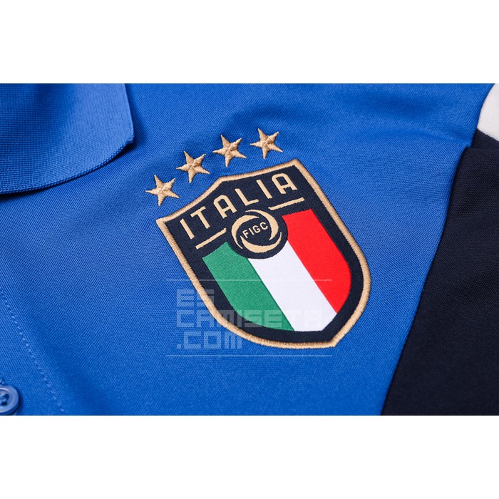 Camiseta Polo del Italia 2020 Azul - Haga un click en la imagen para cerrar